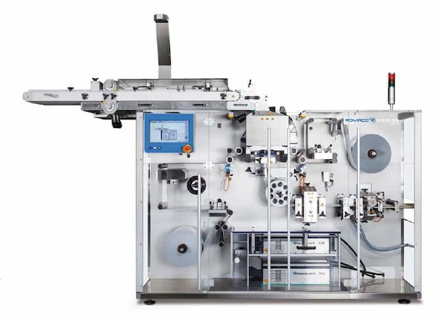 Strip packaging machine for effervescent tablets
