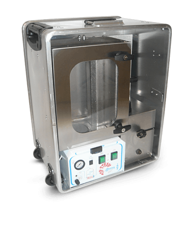 Laboratory size auto-steam shrink system
