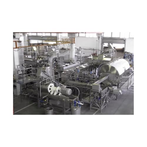 Chestnut puree production plant