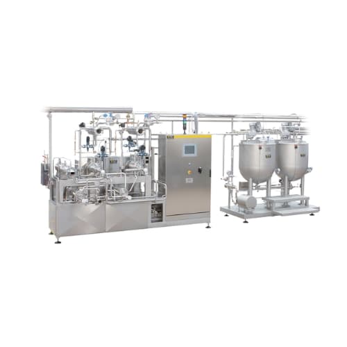 Pilot plant system for margarine and bakery fats production