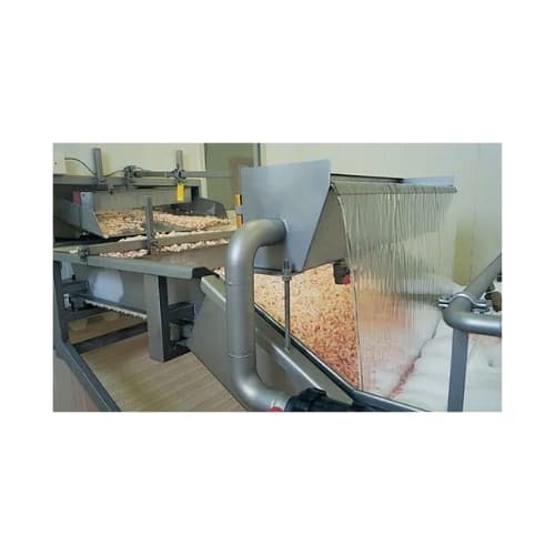 Belt thawing unit for seafood and meat