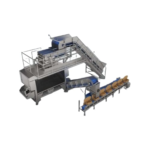 High-speed weighing system for large batch sizes