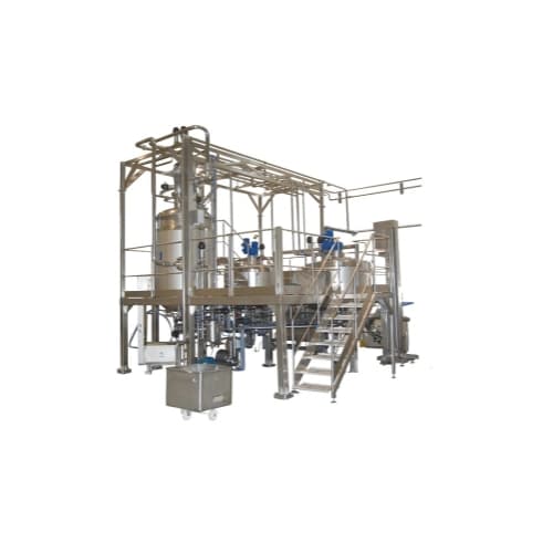 Fruit processing system for jams and marmalades