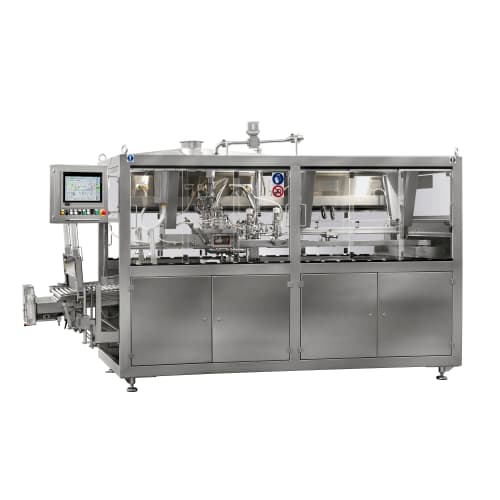 Aseptic filling system for bag-in-box packaging