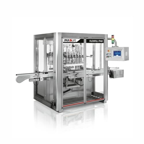 In-line filling system for pharmaceutical products