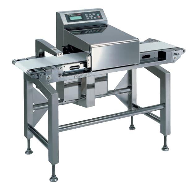 Metal detection system for aluminum packages