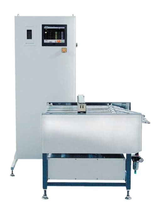 Checkweigher for sachets and sticks