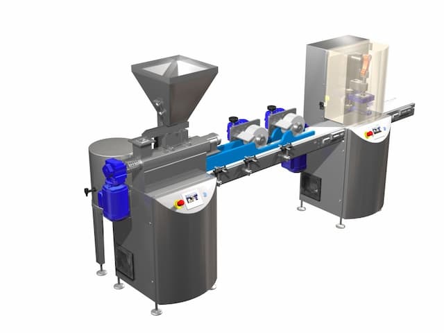 Entry-level automatic cereal bar machine