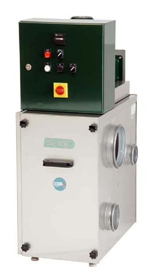 Heat recycling sorption dehumidifier