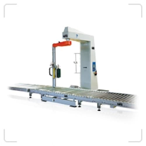 High speed stretch wrapping machine