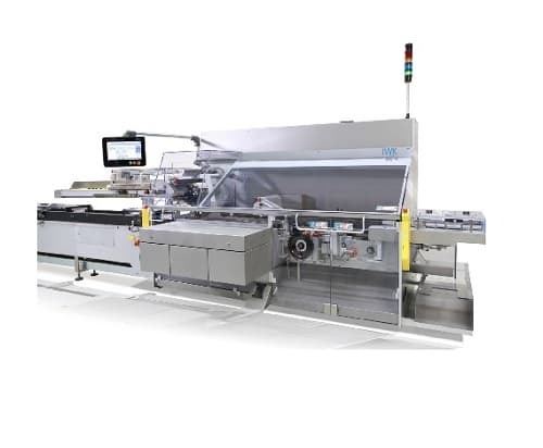 Automatic cartoner for applications in pharma and cosmetics