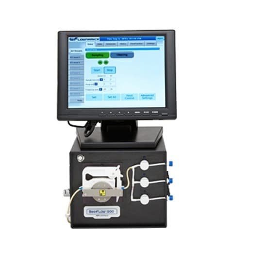 Entry-level automated online sampling system