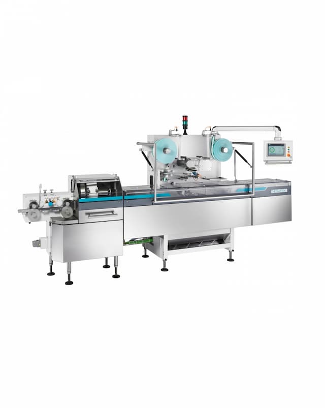 High-speed cut and wrap flow pack machine