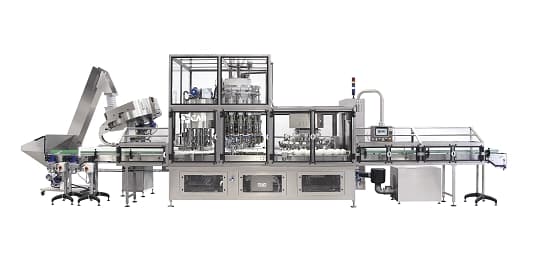 Filling machine for viscous products