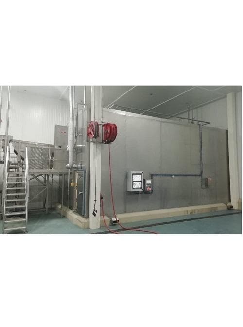 Industrial IQF freezer for fruits and vegetables