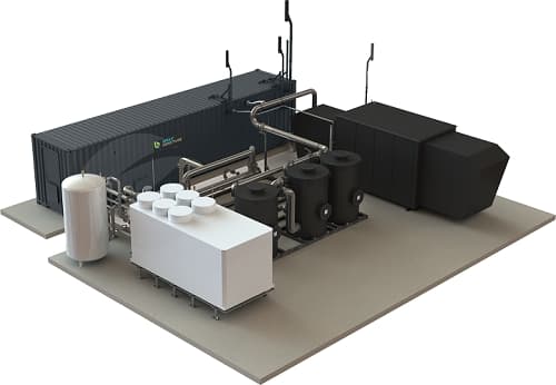 Efficient sized biomethane production system