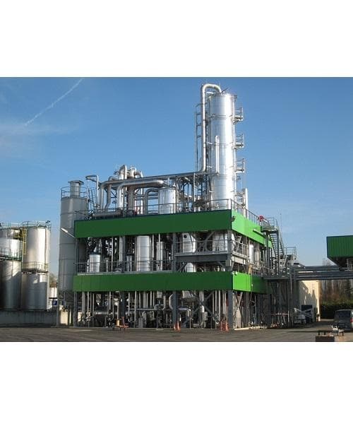 Production plant for biodiesel