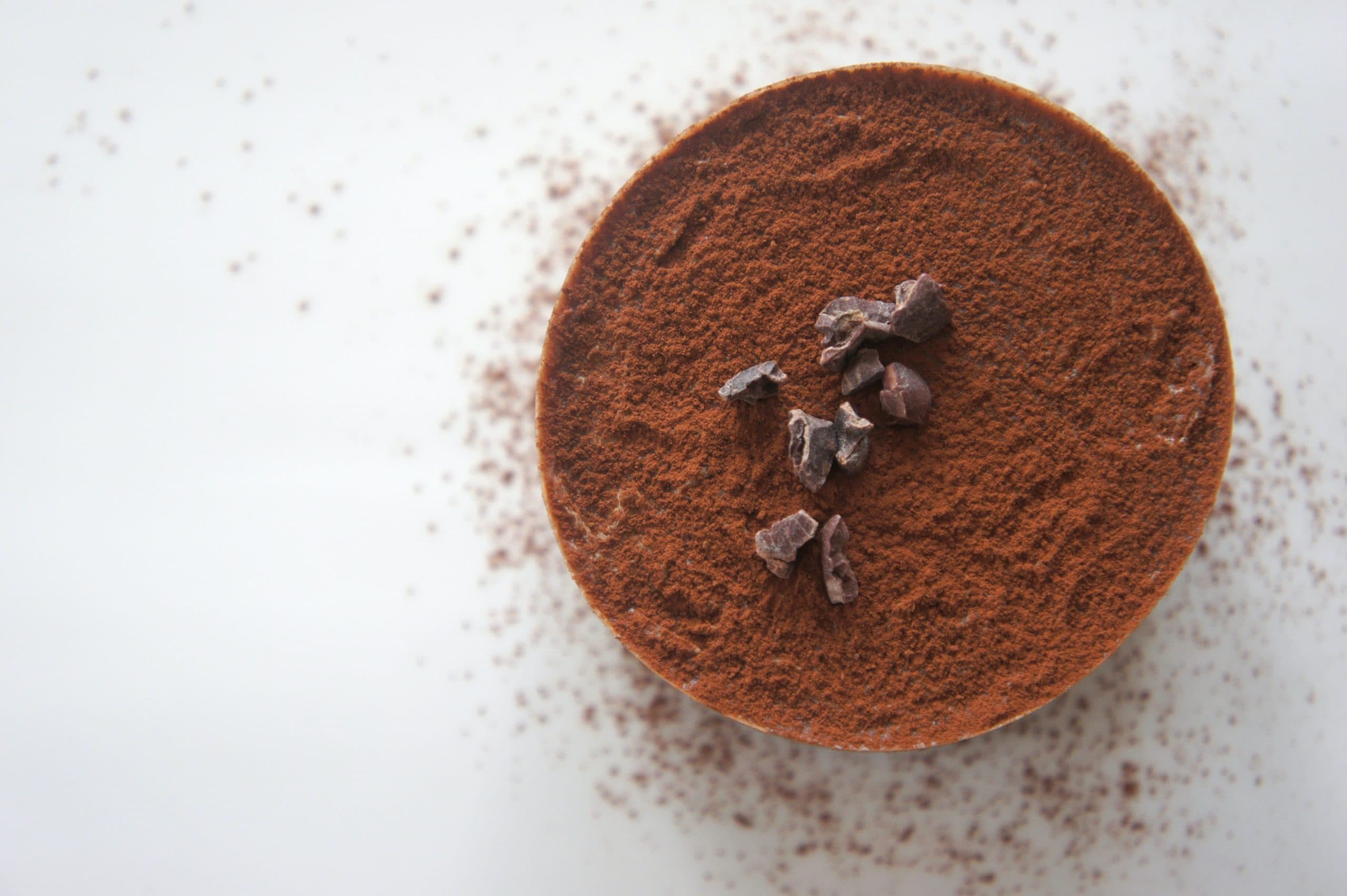 Making cocoa powder