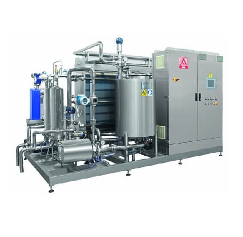 Pasteurizer machine for sensitive beverages