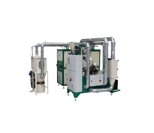 Seed Coating Machine With Integrated Dryer