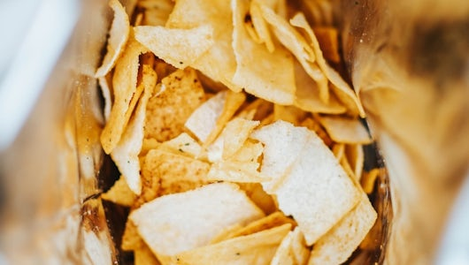 Making fried potato chips