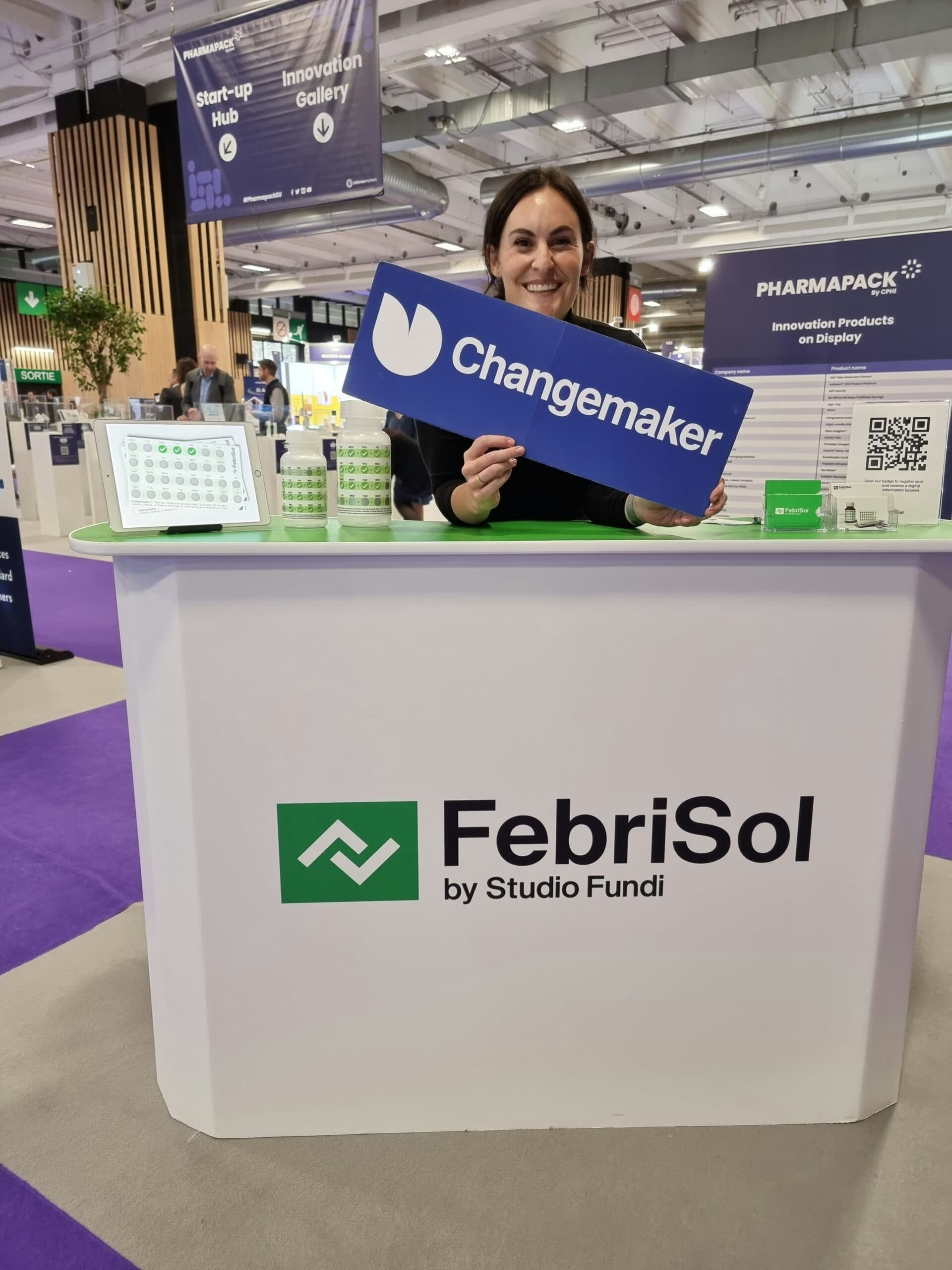 #Changemaker: Keep track of your medicine every day with FabriSol sticker