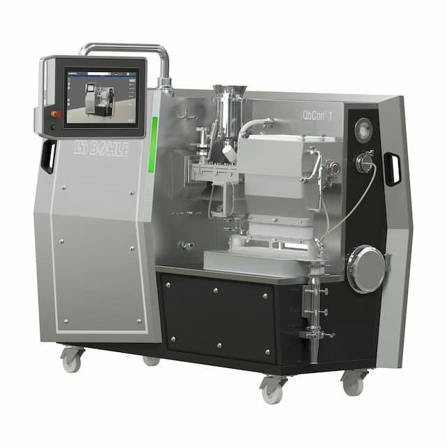 Continuous wet granulator and dryer for R&D