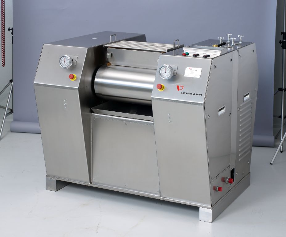Three-Roll chocolate refiner