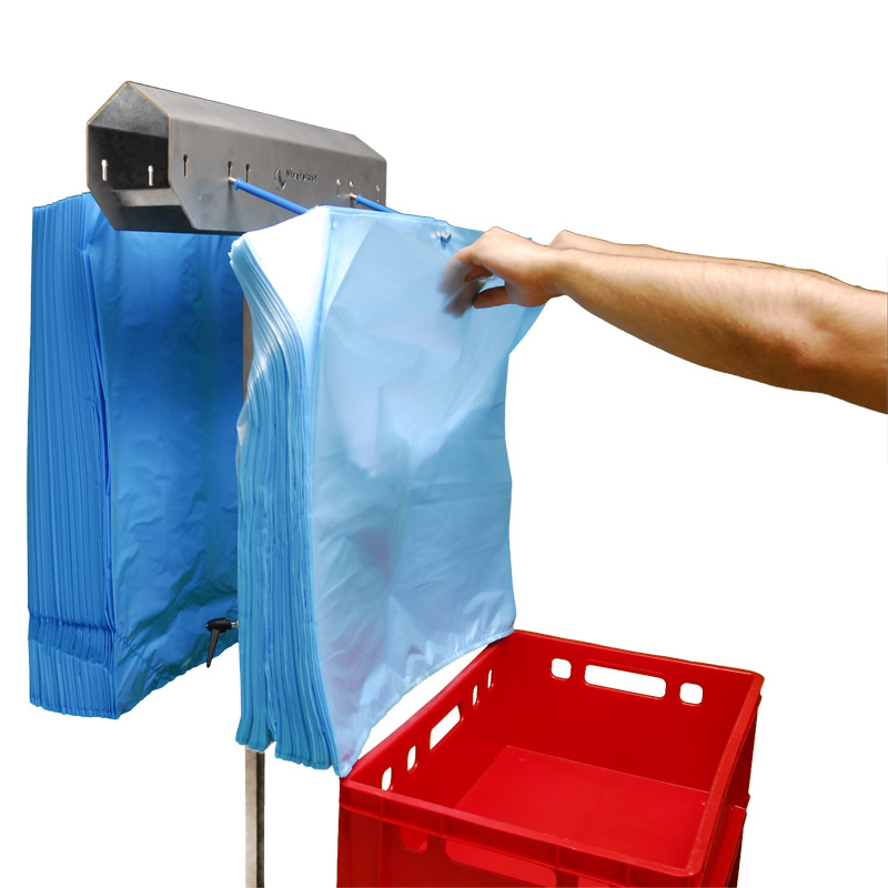 Manual bag-in-box inserter