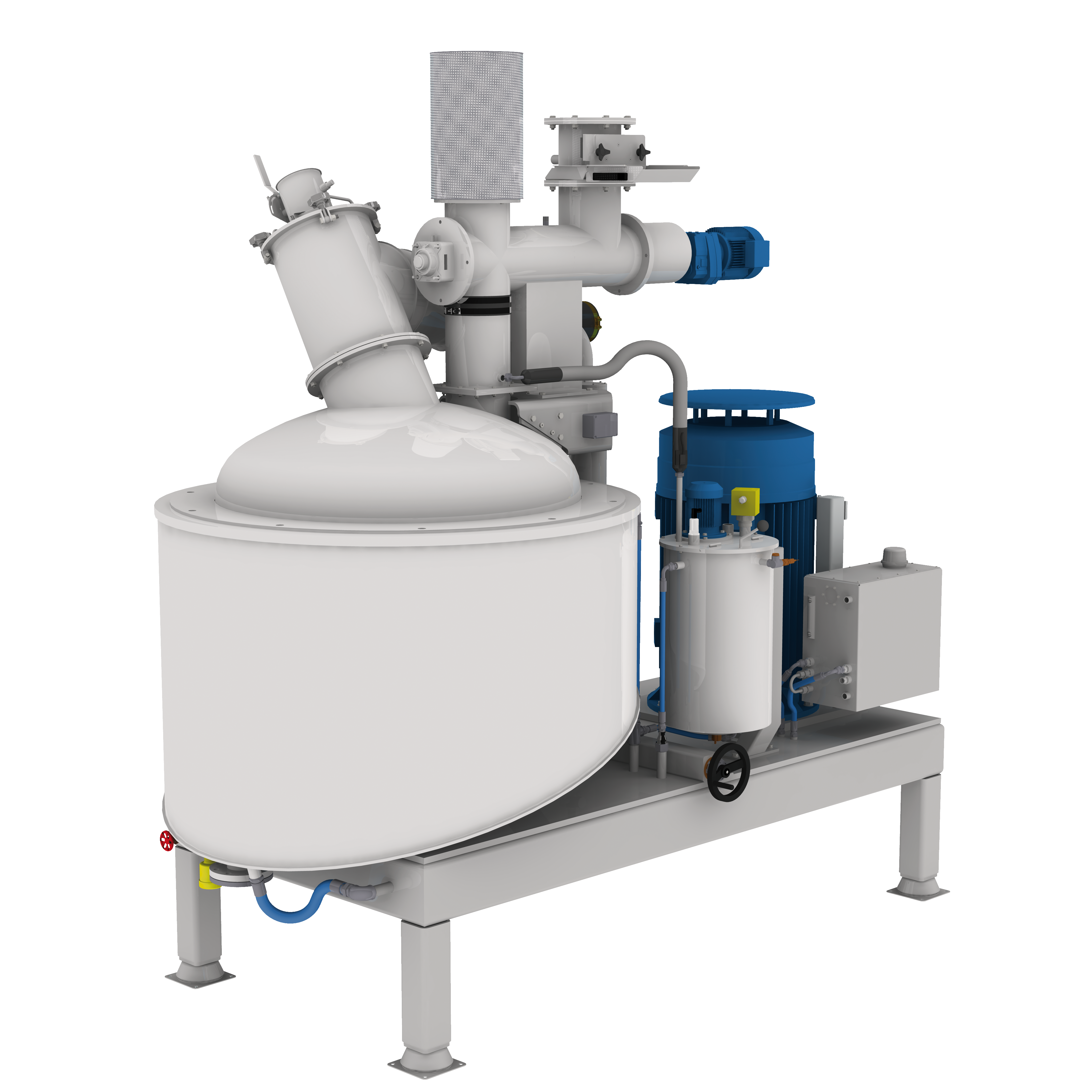 Cocoa liquor grinding line