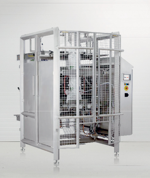 Hygienic vertical bagging machine