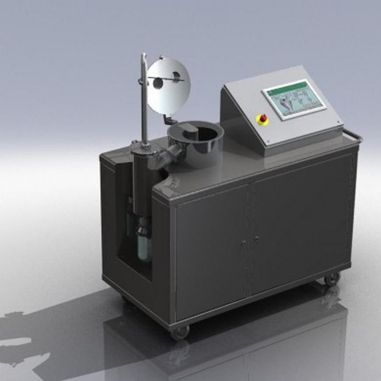 Laboratory scale active freeze dryer