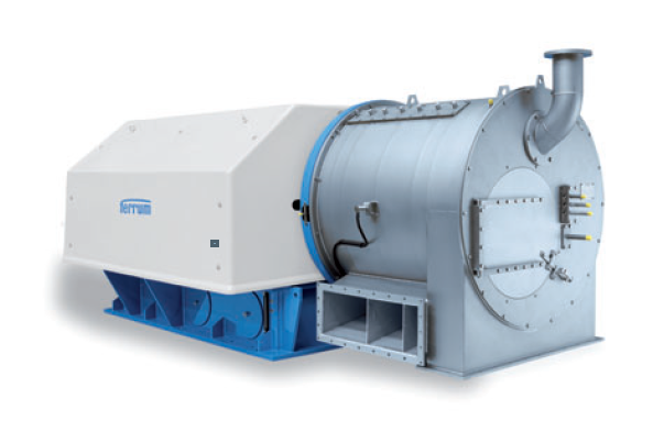Pusher centrifuge
