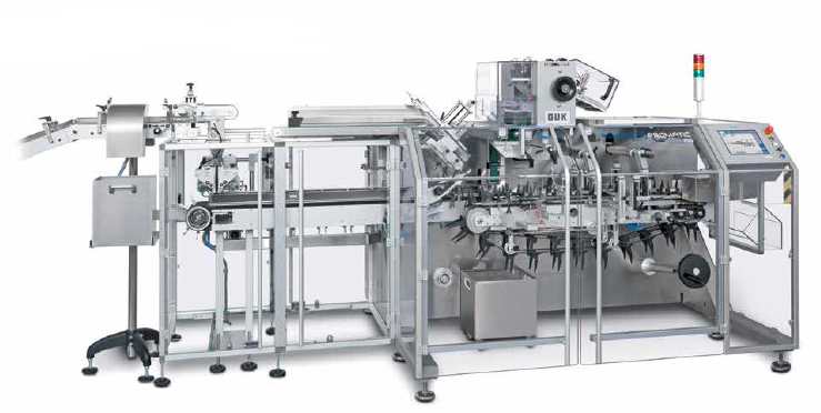 Horizontal intermittent motion cartoner