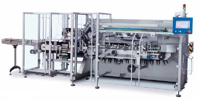 Horizontal continuous motion cartoner