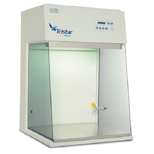 Compact horizontal laminar flow bench