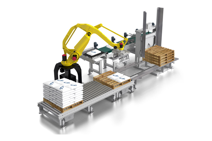 Robot palletizer