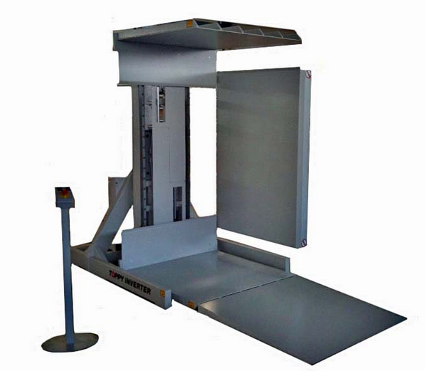 Pallet changer floor level