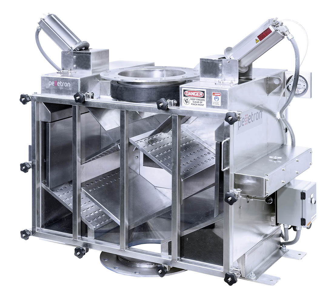Deduster for plastic granules