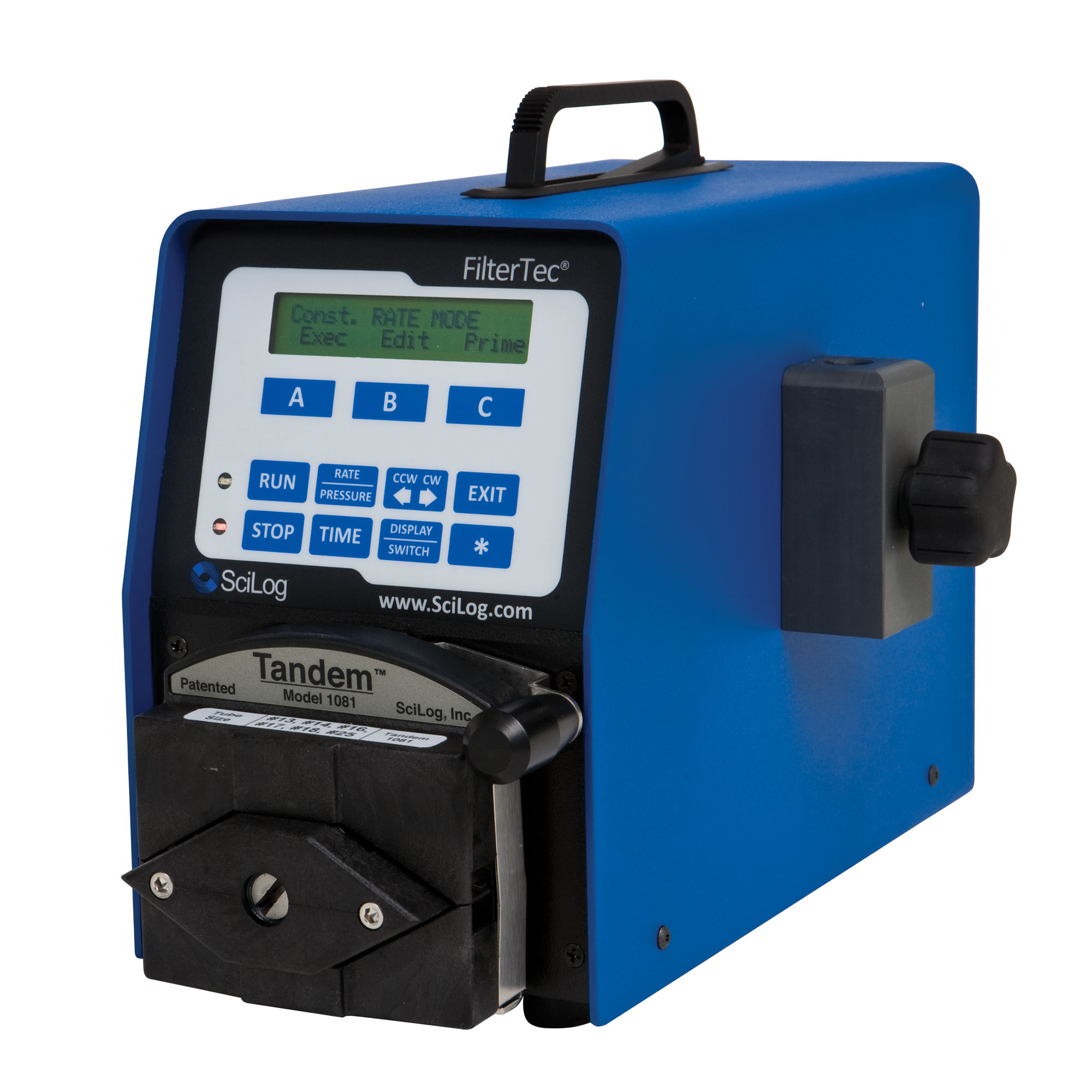 Lab scale normal flow filtration system