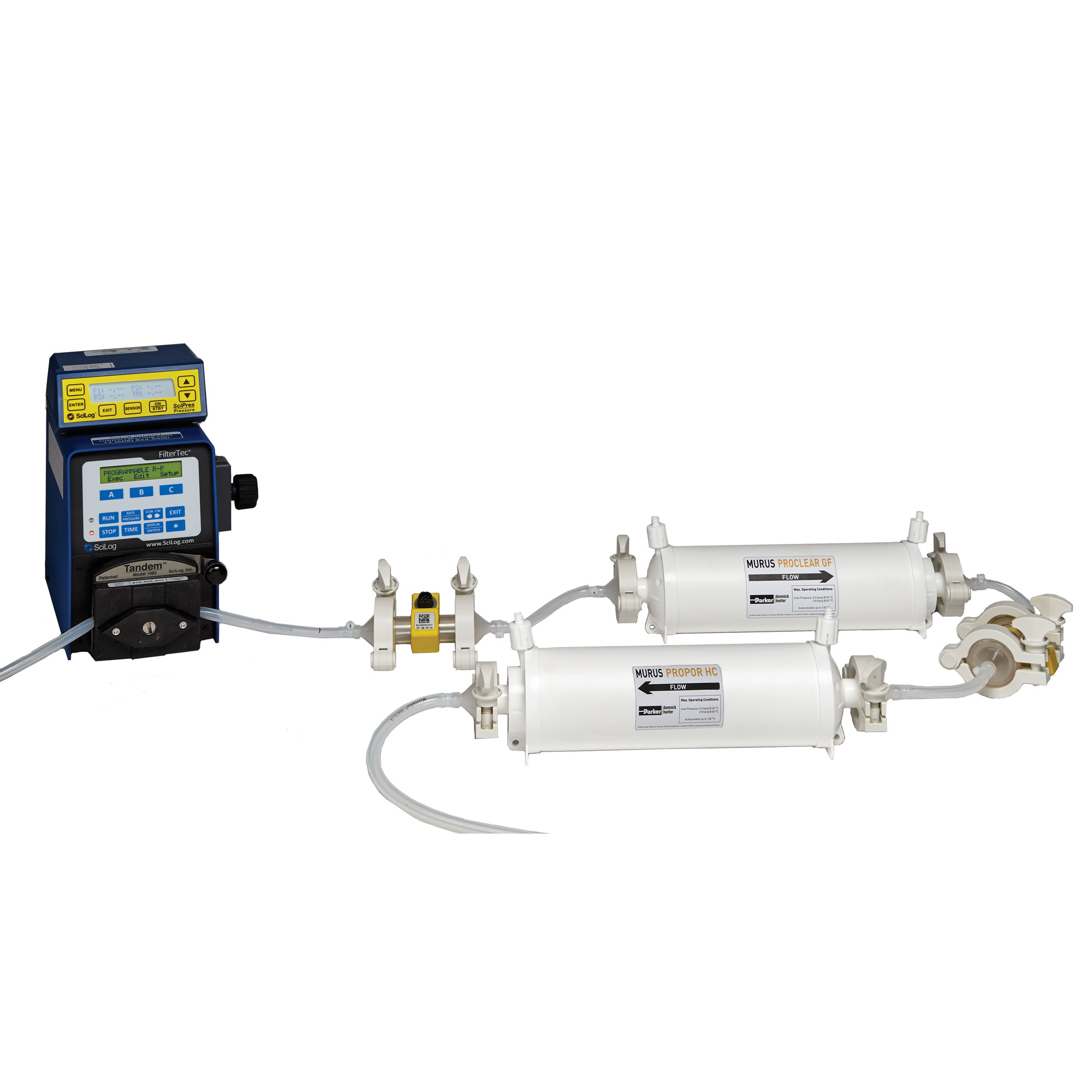 Automated cell culture clarification system