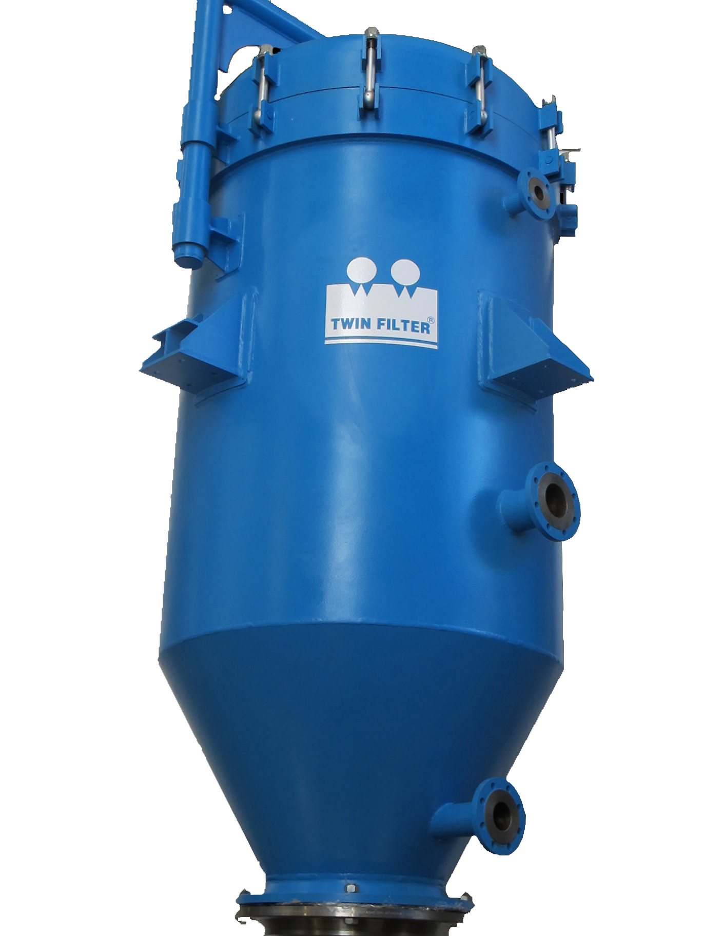 Vertical pressure leaf filters