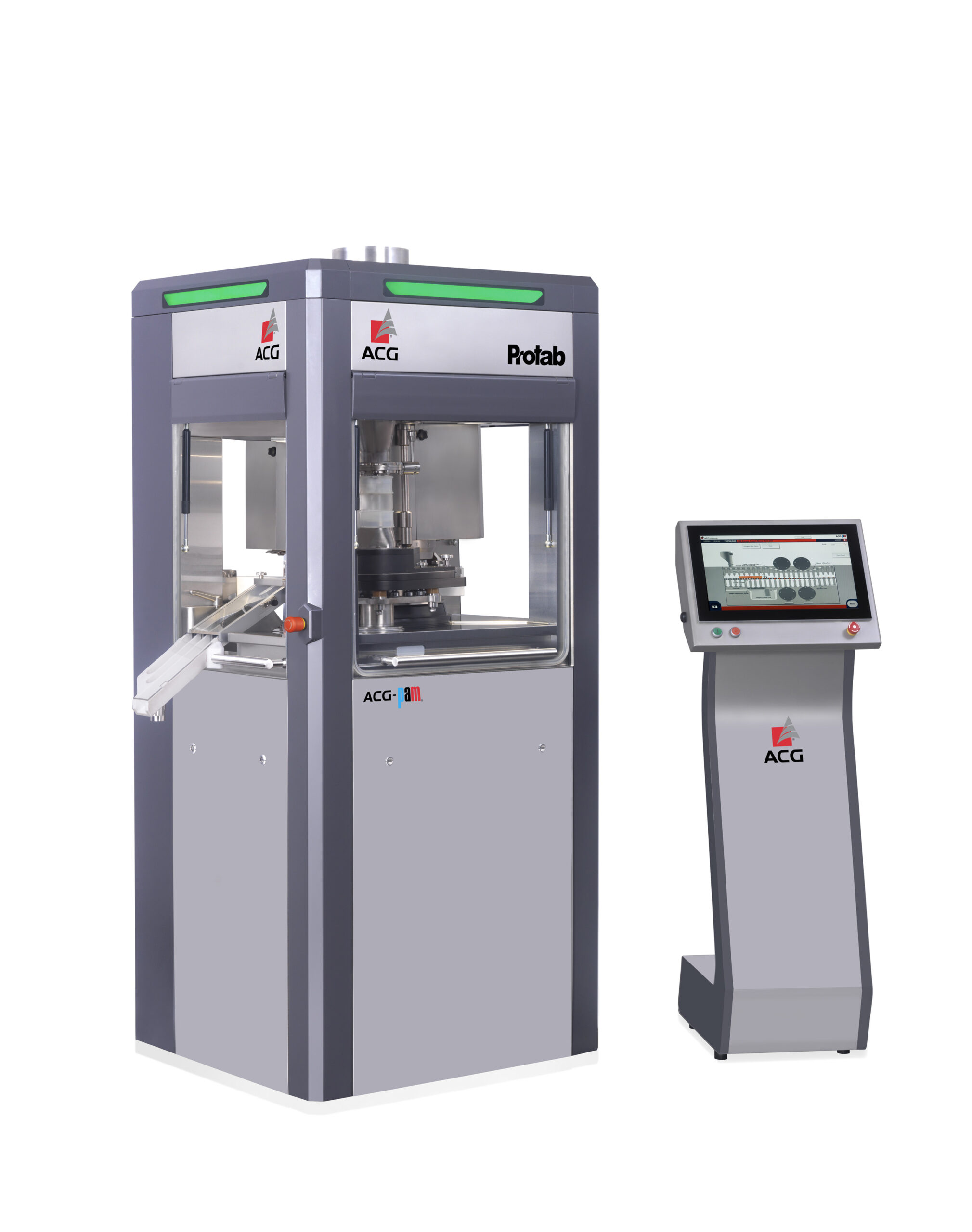 Single rotary tablet press