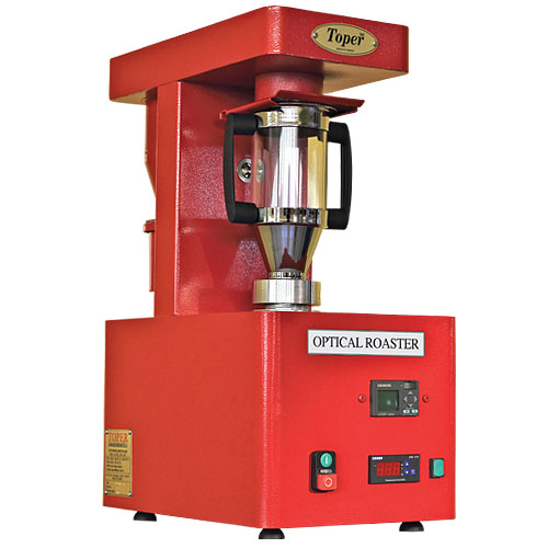 Optical coffee roaster