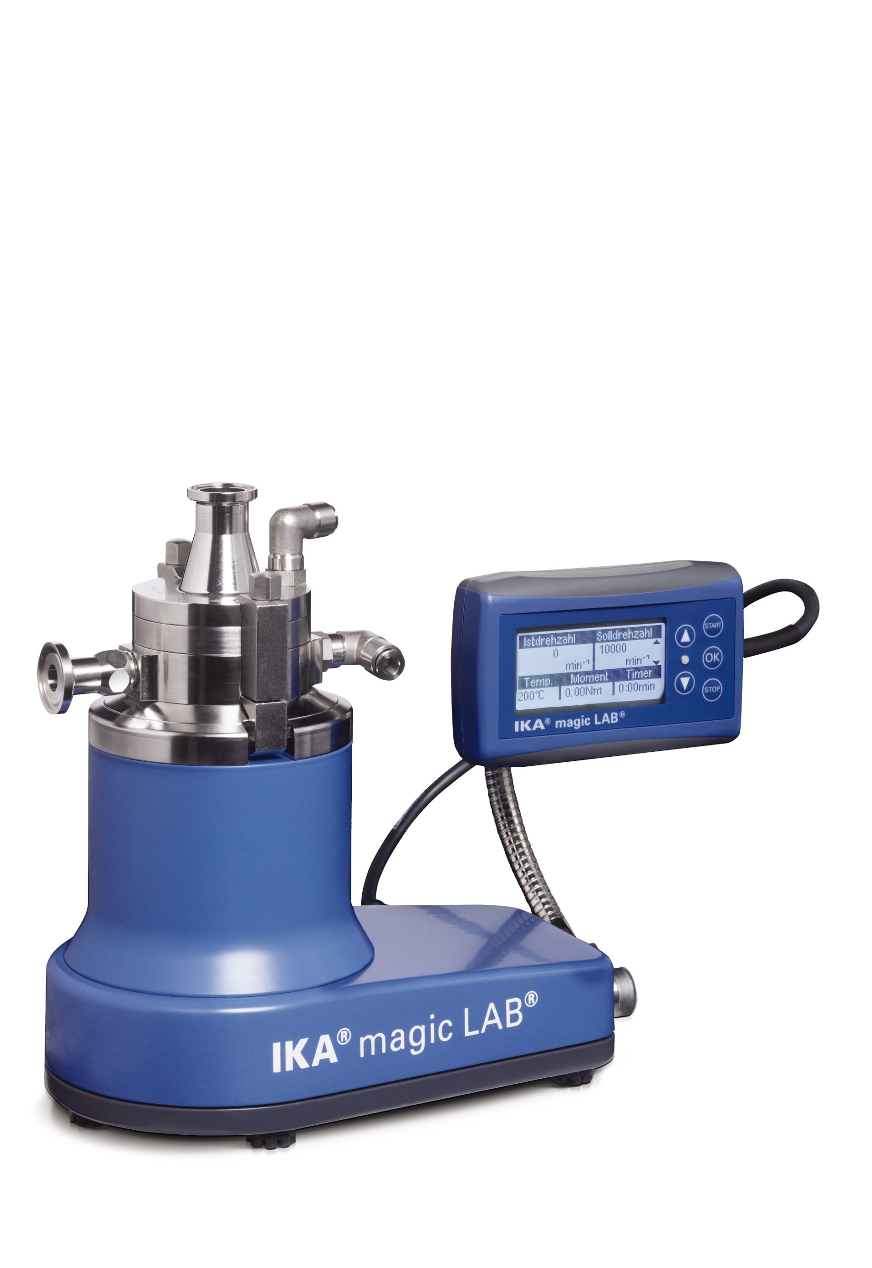 Small-scale laboratory dispersing machine