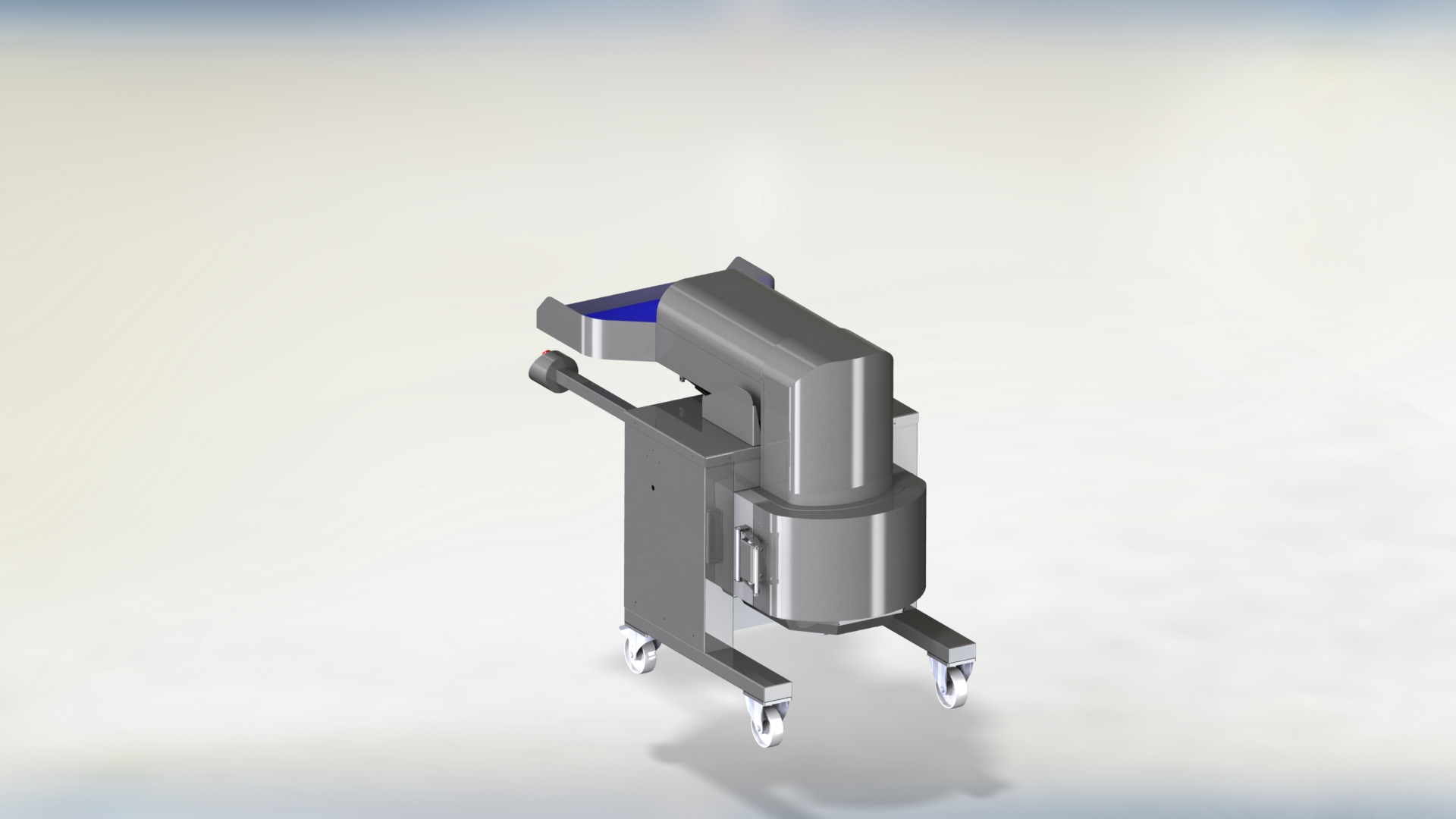 Declumping machine for dried fruit or frozen vegetables