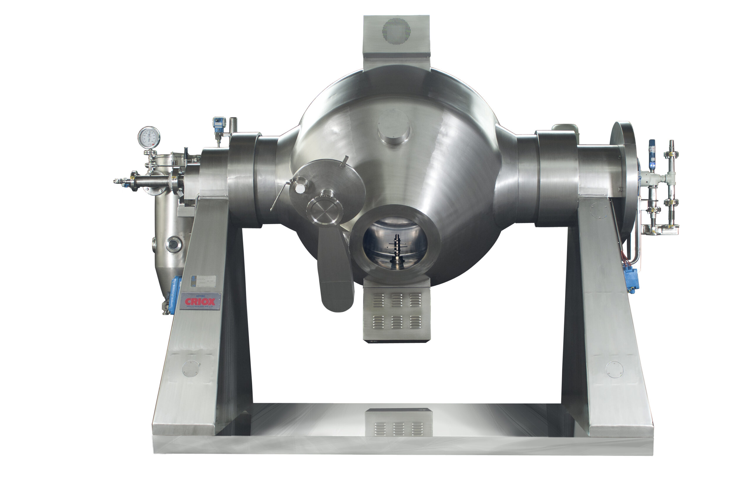 Rotary vacuum dryer