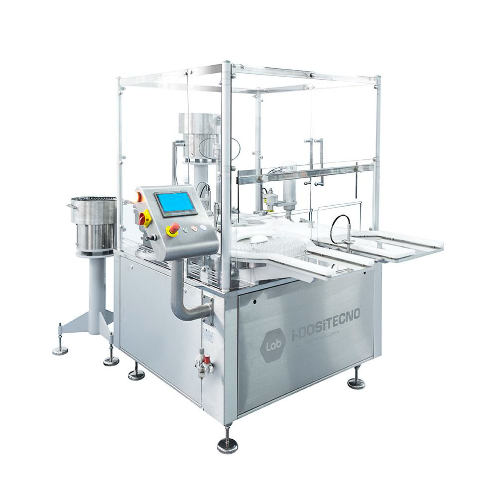 Start-up sterile filling line for injectables