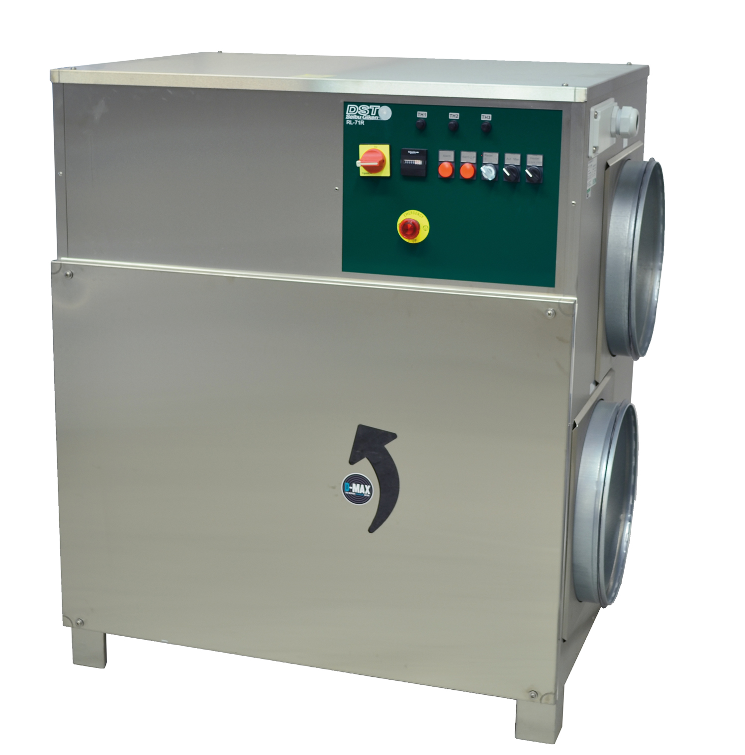 Industrial desiccant dehumidifier