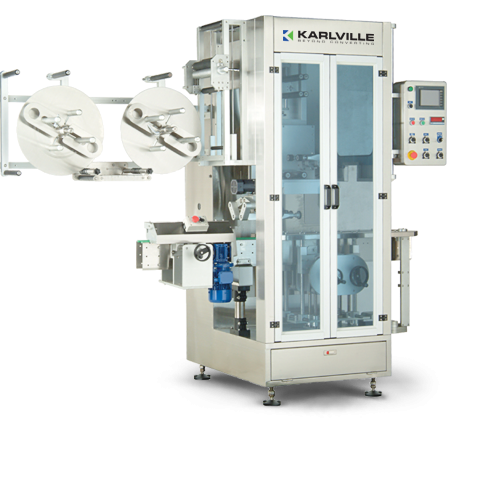 Shrink sleeve applicator - 400 per minute